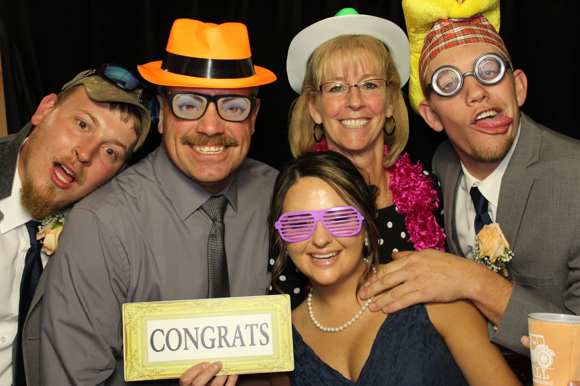 Michala Binkly & Nathan Hall Wedding Reception | View more photos from the event at gallery.photoboothcincy.com/u/PhotoBoothCincy/Michala-Binkly-Nathan-Hall-Wedding-Reception